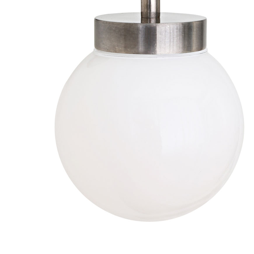 Moderne Badezimmer-Wandlampe mit Glaskugel, IP65 - Casa Lumi