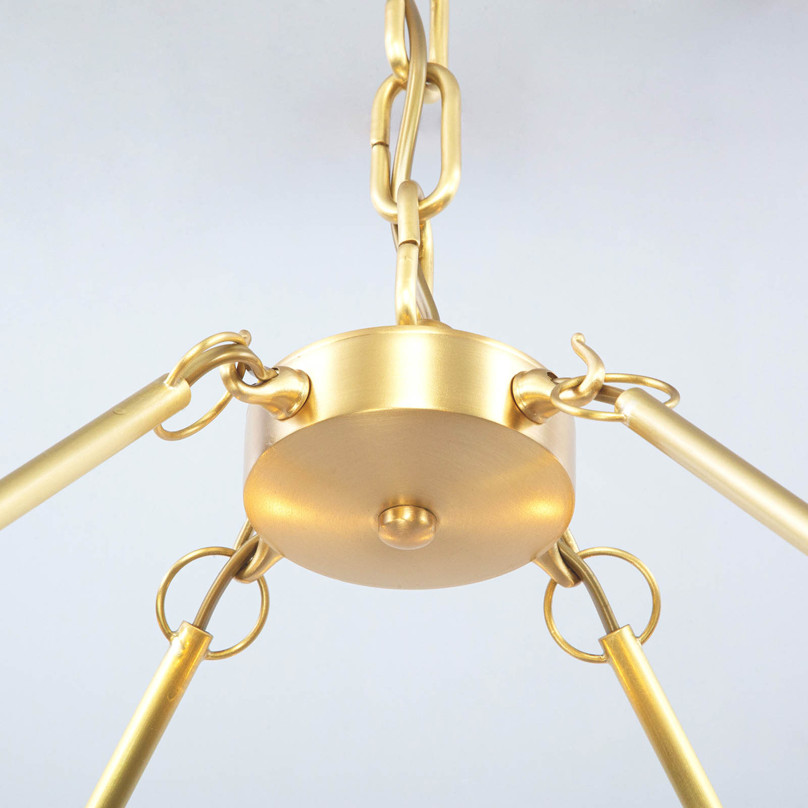 Exclusive Brass Ring Pendant Chandelier , Ø 70-90 cm, Fig. 10