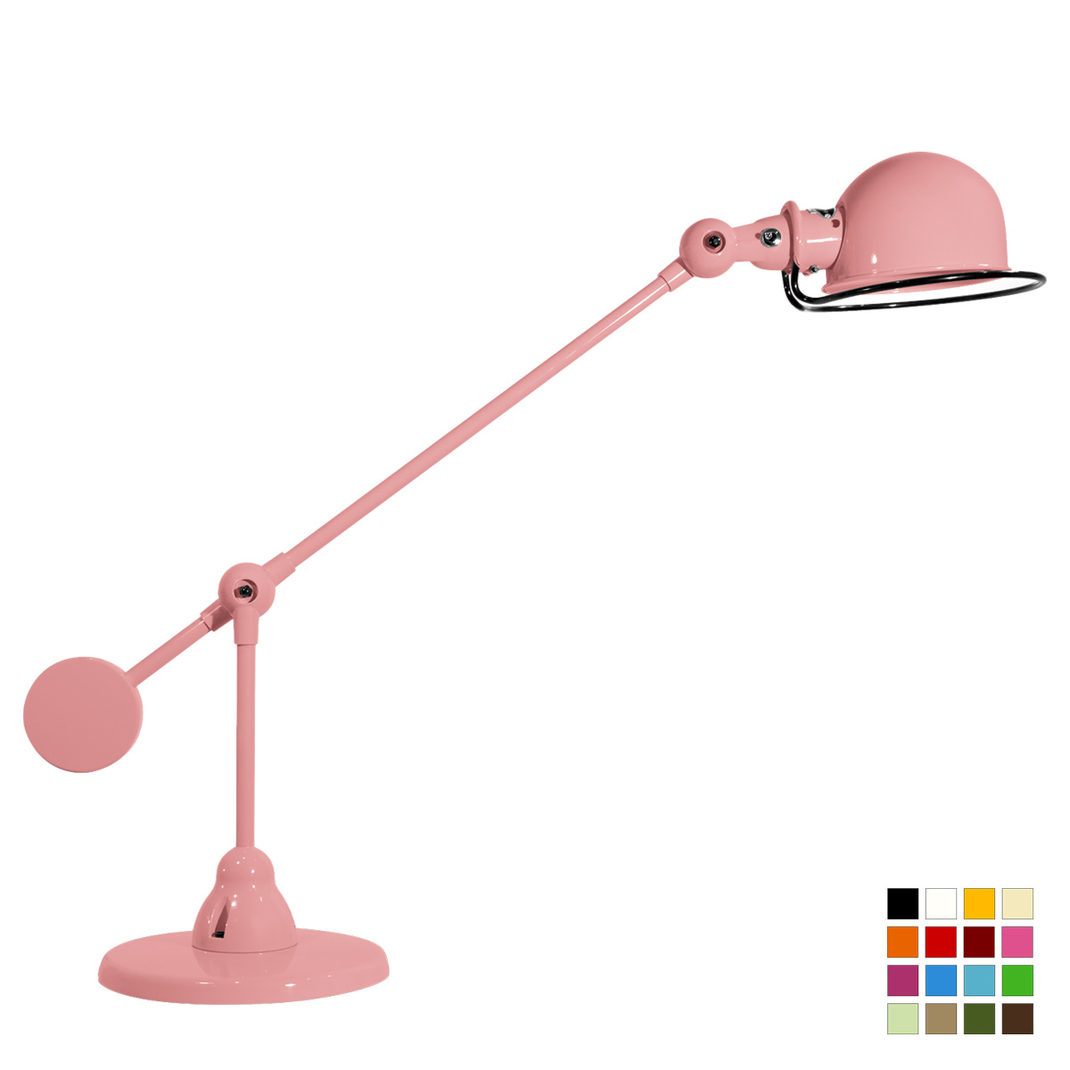 AARO: Filigran balancierte LED-Tischleuchte mit langem Arm – Casa Lumi