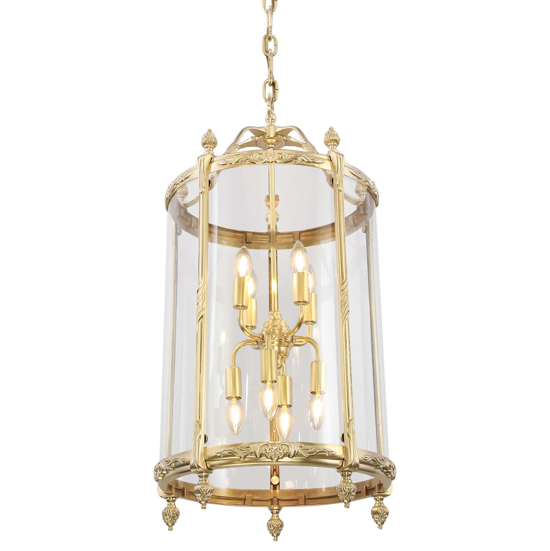 Magnificent Hanging Lantern Made of Brass