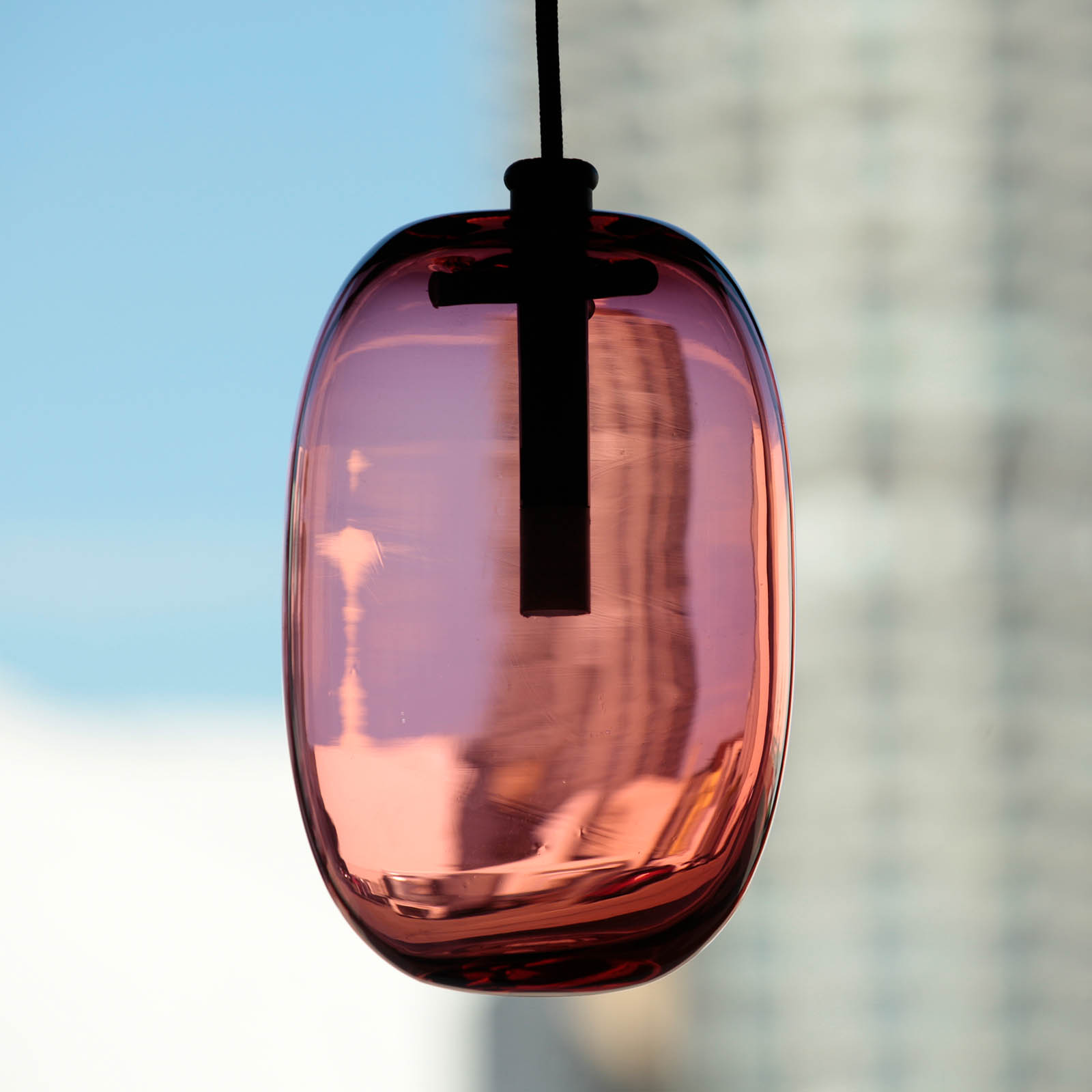 PEBBLE Exclusive glass hanging light from Sweden, Fig. 2