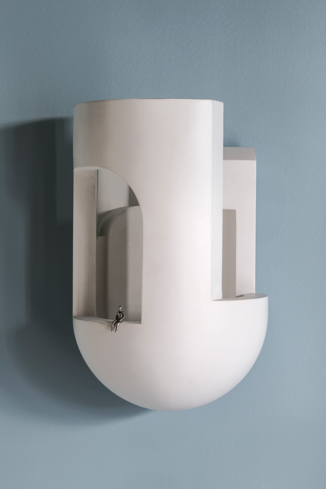 SOUL STORY 3 Gypsum Sconce: Die komplett weiße Leuchte