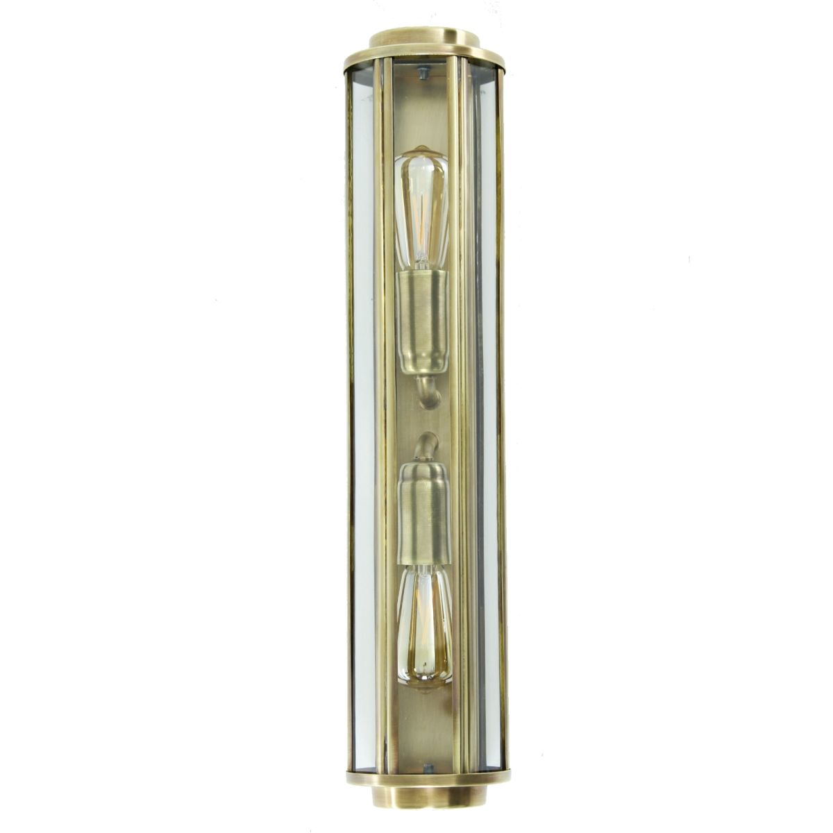 Slim Brass Bathroom Wall Light	