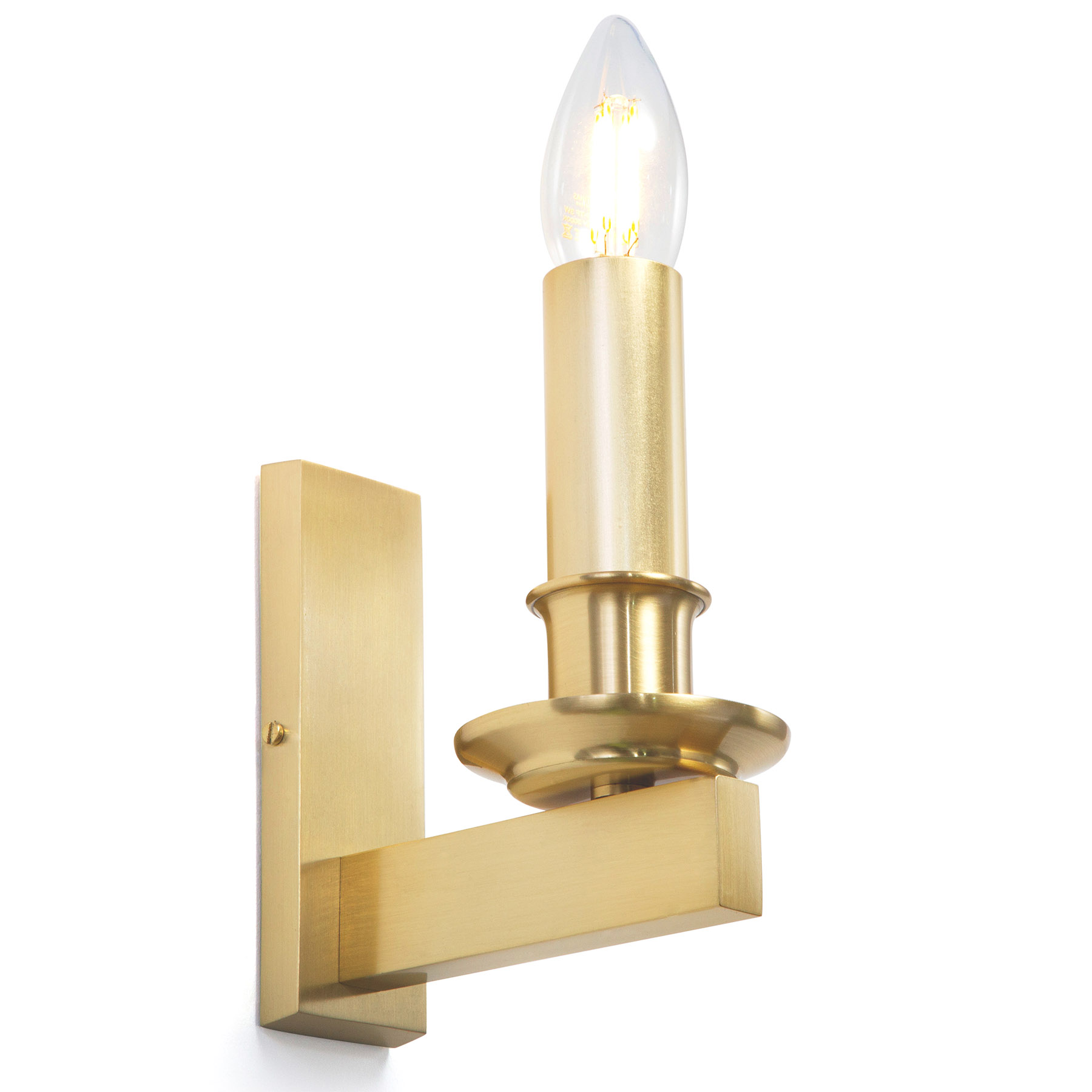 Candle Sconce Made from Solid Brass