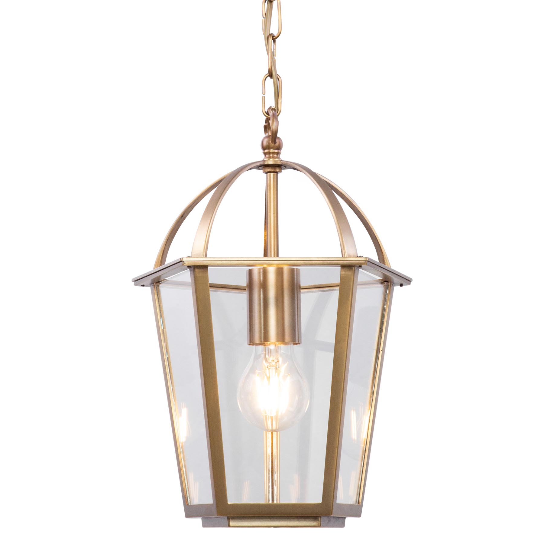 Classic Brass Hanging Lantern